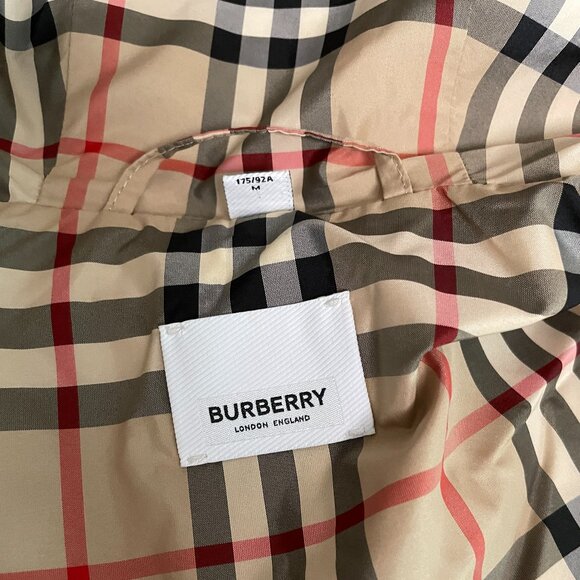 Burberry Plaid Pattern Outerwear Jacket Women Beige Jackets & Coats - Picture 9 of 10